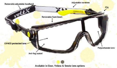 QUAD 4 in 1 Safety Glasses